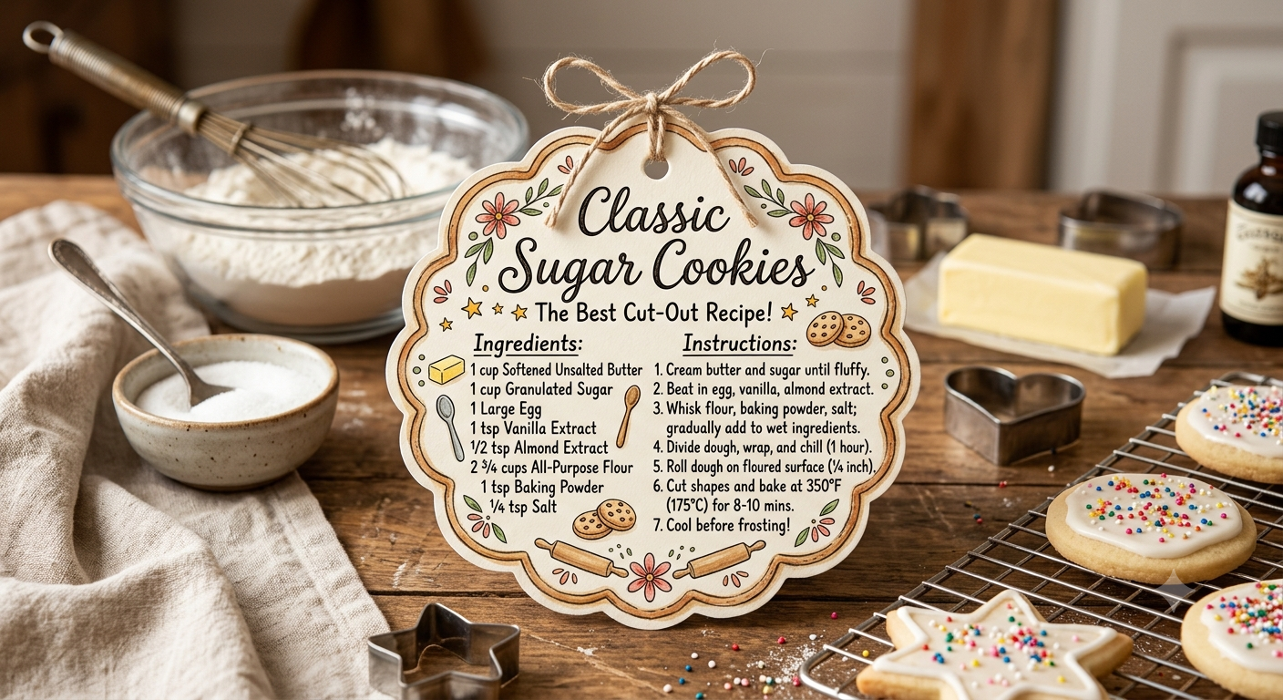 Sugar Cookie Recipe Cut Out