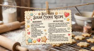 Sugar Cookie Recipe Cut Out